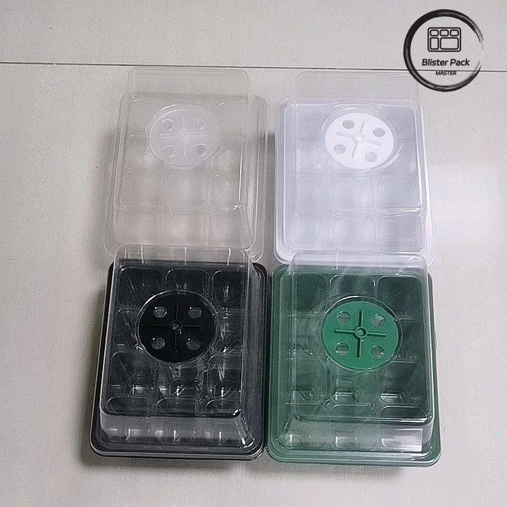 다기능 실내 정원 유치장 플라스틱 심식 트레이 / 6 셀 심식 트레이