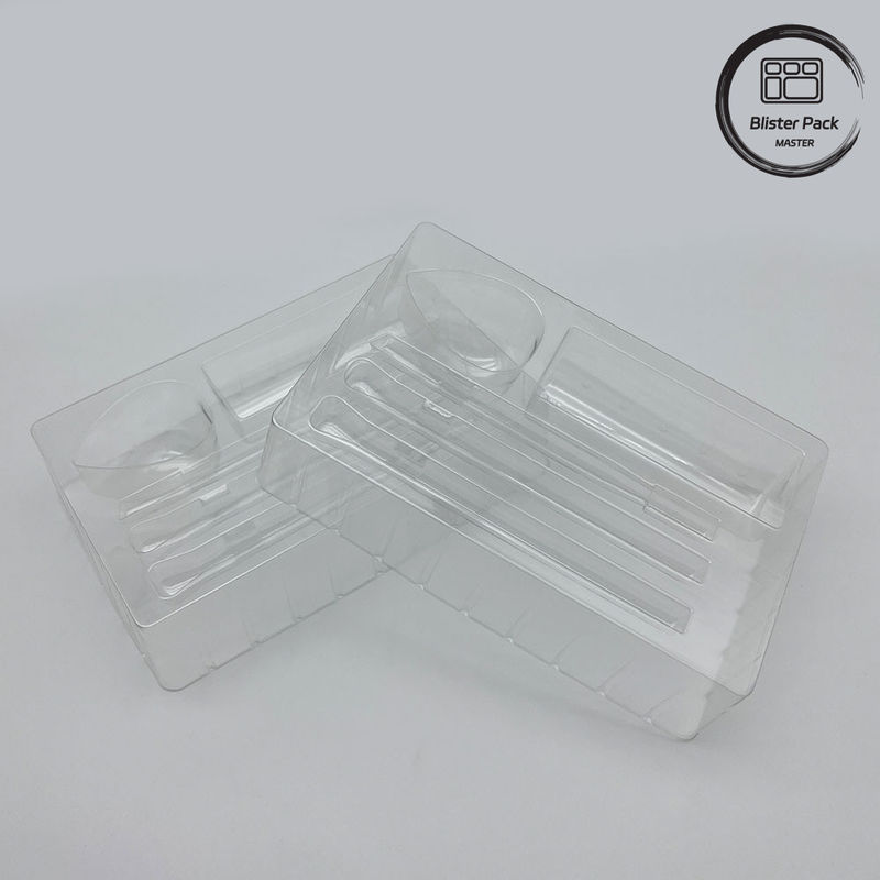 맞춤형 PP PVC PET 플라스틱 의료 블러스터 패키지 낮은 MOQ 의약품 및 전자
