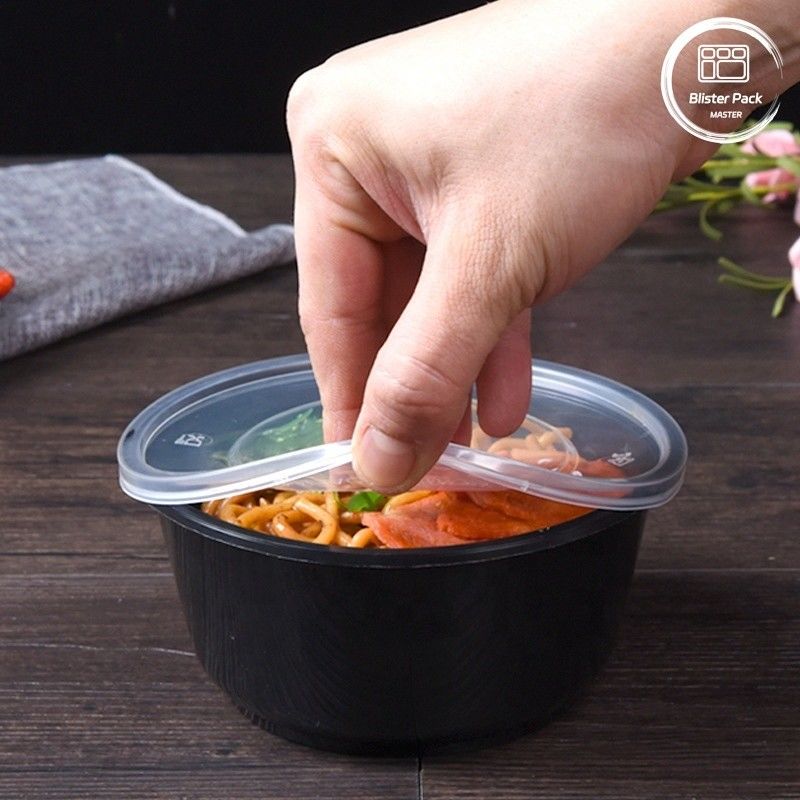 일회용 샐러드 컨테이너 BPA 무료 누출 방지 다양한 크기 8oz 12oz 16oz 24oz 32oz