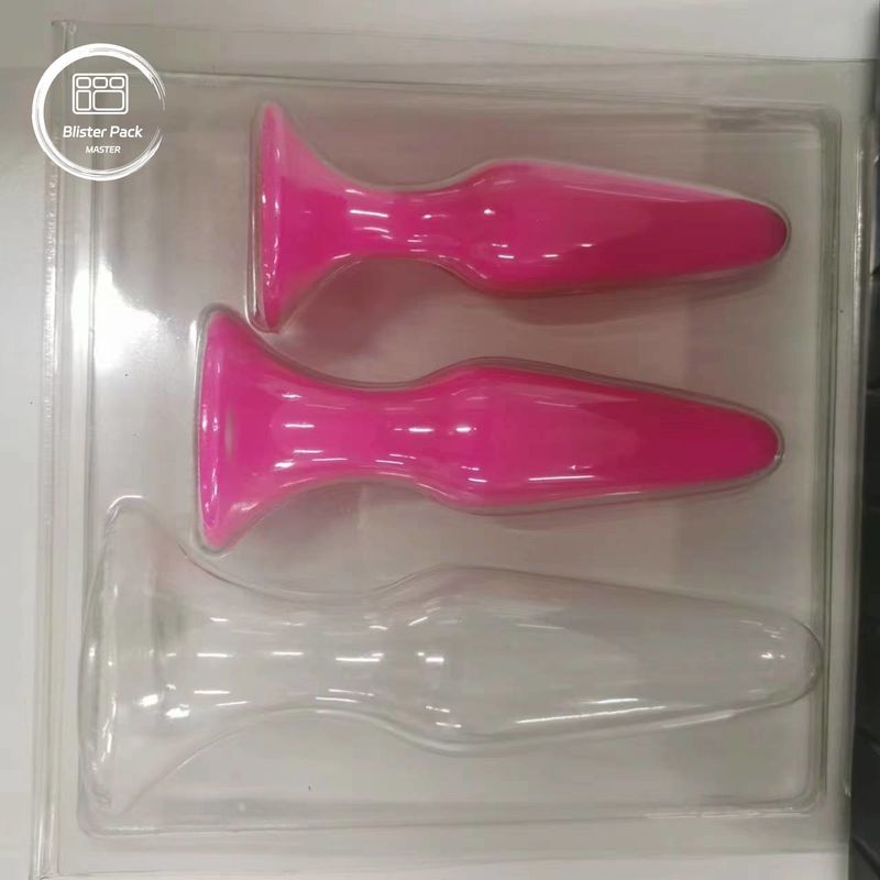 환경 친화적 인 PS PET Clamshell 블러스터 박스 성인 제품, Aldult 장난감 저장 및 포장